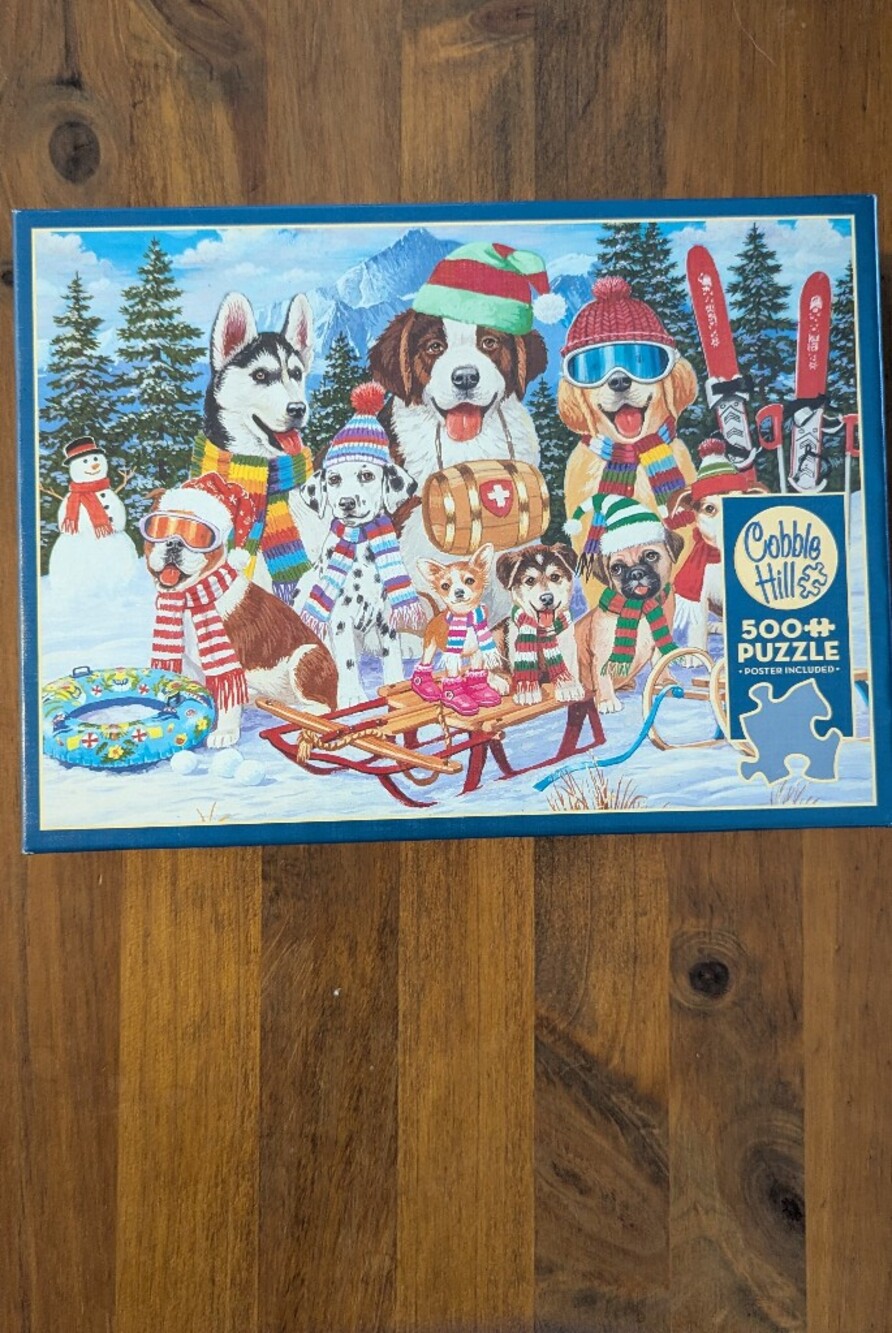Cobble Hill "Snow Day!" 500-Piece Jigsaw Puzzle